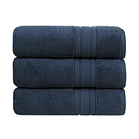 Рушник махровий Penelope - Leya lacivert синій 100*150