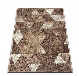 Доріжка на відріз Ромби 0346 Beige Короткий ворс 0.8м, 1м, 1.2м, 1.5м, 2м, 2.5м