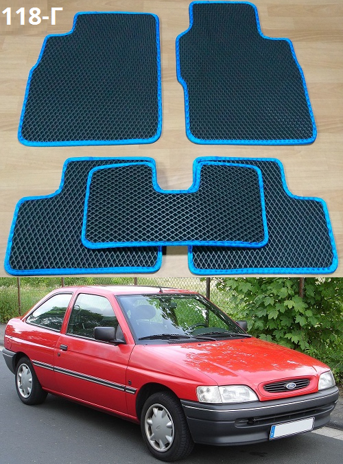 Килимки ЕВА в салон Ford Escort '90-99