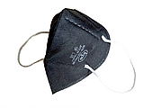 Респіратор KN 95 RUTA-FFP2 без клапана (чорний) 100 шт/комплект. ОРИГІНАЛ. МОЖЛИВИЙ ОПТ, фото 3