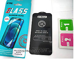 Захисне скло для iPhone 13 Pro Max 6D Premium на весь екран з ОЛЕОФОБКОЮ, стекло на айфон 13 про макс