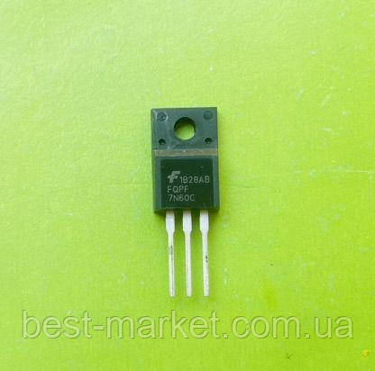 Транзистор FQPF7N60C. Новий. Оригінал.