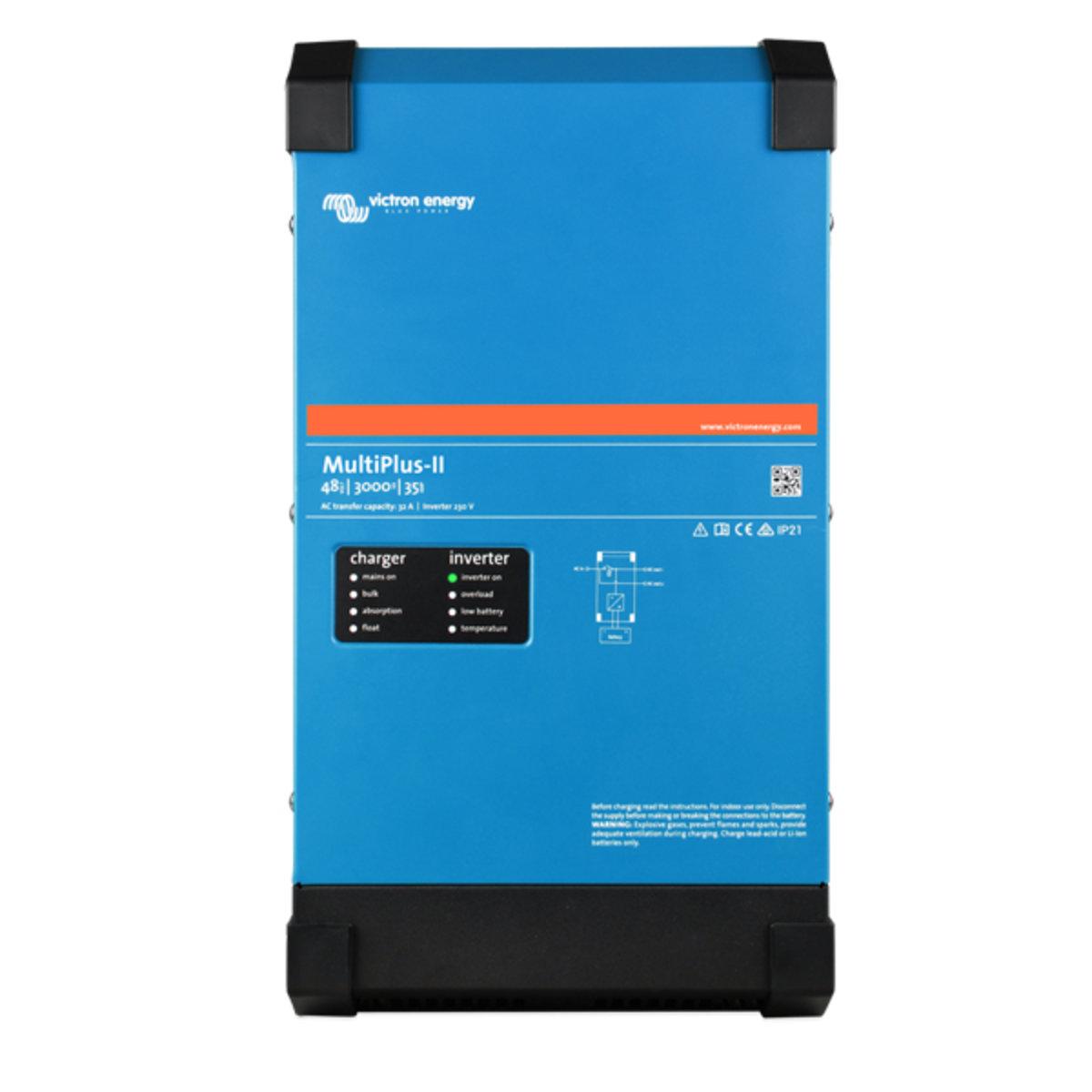 Інвертор гібридний Victron Energy EasySolar-II 48/3000/35-32 MPPT 250/70 GX (3 кВА/2,4 кВт, 1 фаза, 1 MPPT)