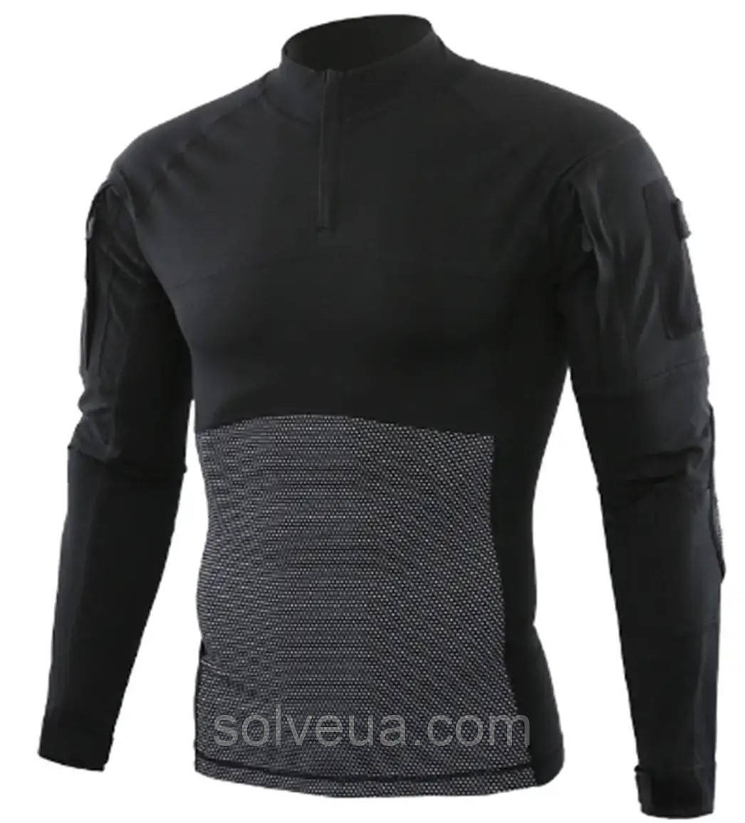 Тактична сорочка Убакс Tactical Combat Shirt black-S solve, фото 1