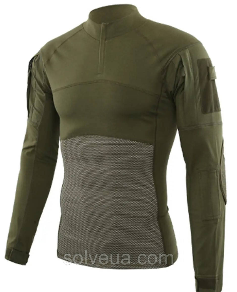 Тактична сорочка Убакс Tactical Combat Shirt olive-M solve, фото 1