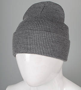 Базова подвійна з відворотом "Резинка" (231212), Т. Сірий