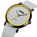 Жіночий кварцовий годинник Skmei 2050GY Grey, фото 3