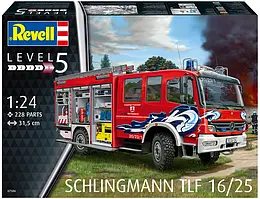 Збірна модель-копія Revell Пожежна машина цистерна TLF 16/25 рівень 5 масштаб 1:24 (RVL-07586)