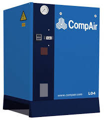 Гвинтовий маслозаповнений компресор CompAir L04-10 4кВт