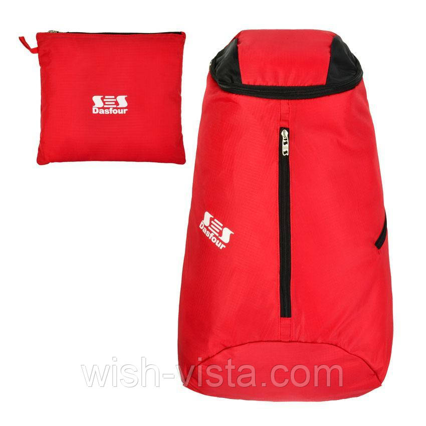 Рюкзак міський складаний Dasfour Zeppelin Червоний (20637), фото 1