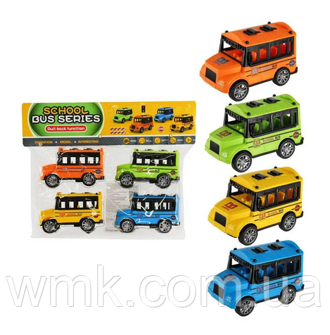 Набір машин YM-C34  4 кольори, пакет 25*6*28см