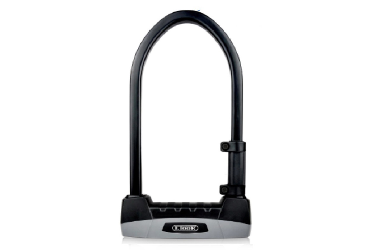 Замок на велосипед велозамок U-Lock ETOOK ET600L скоба 13x110x240 мм чорний