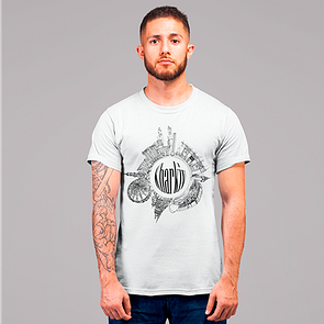 Футболка з принтом  Kharkiv