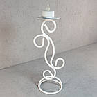 Підсвічник DecorArt"Дуо малий" 22x11 см білий