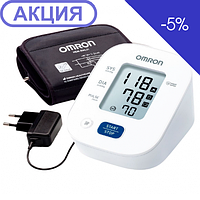 Автоматичний тонометр OMRON M2+ з адаптером HEM-7146-Е