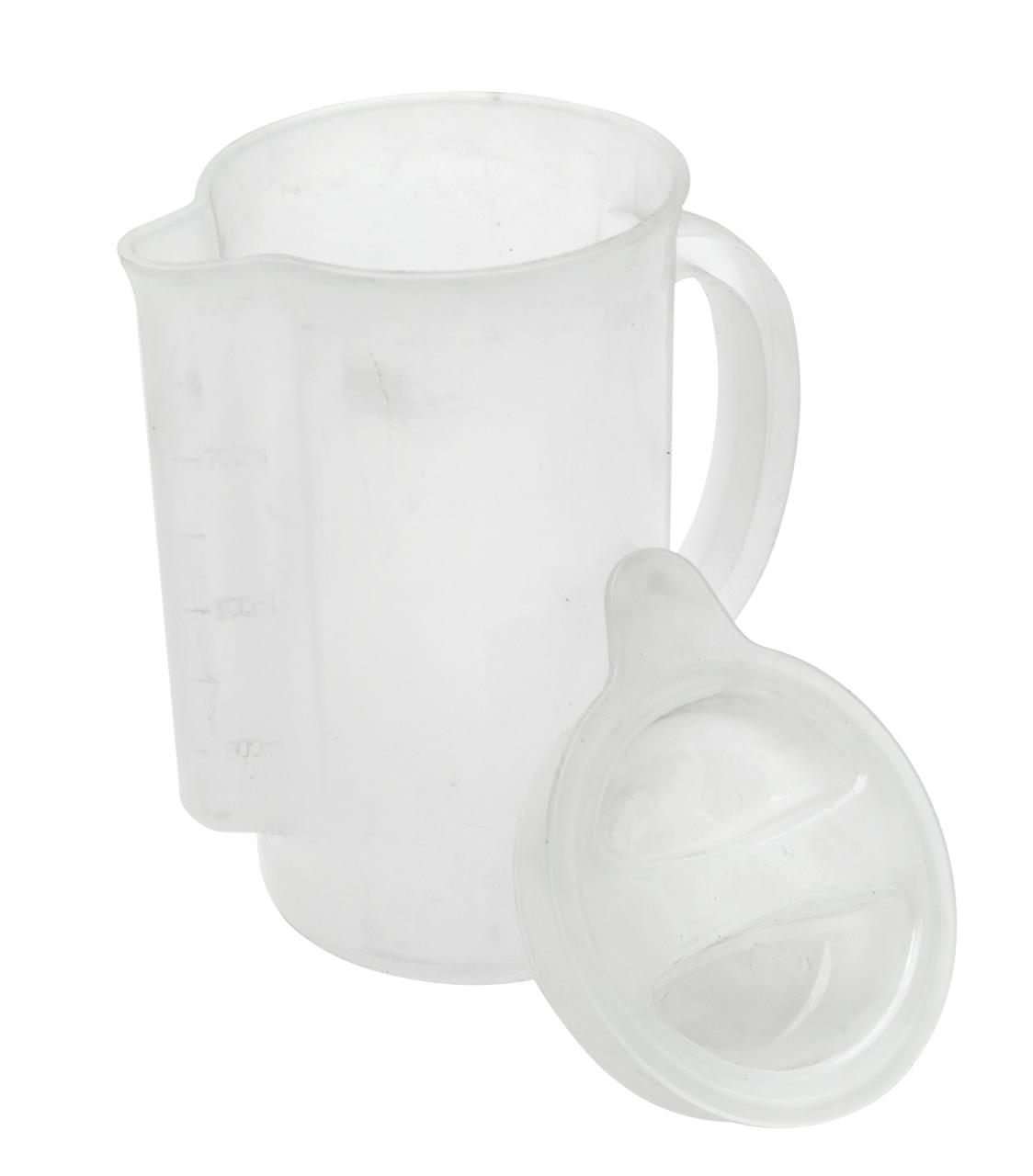 Кухоль мірний з кришкою 900 мл (ПолімерАгро), фото 1