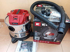 Пилосос для золи акум Einhell TE-AV 18/15 Li C — Solo, PXC, 18 В, 15 л, 100 мбар, 3.1 кг (без АКБ і ЗП) (б/у)