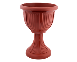 Вазон "Леон" з підст. глибокий 31см. (теракот)