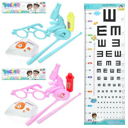 Набiр лiкаря 7 предметів,2 кольори,у пак. 28*20*3см