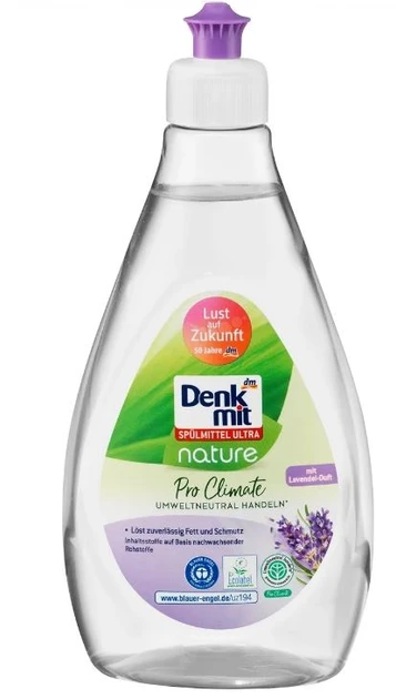 Засіб для миття посуду Denkmit Nature Lavendel 500 ml, фото 1