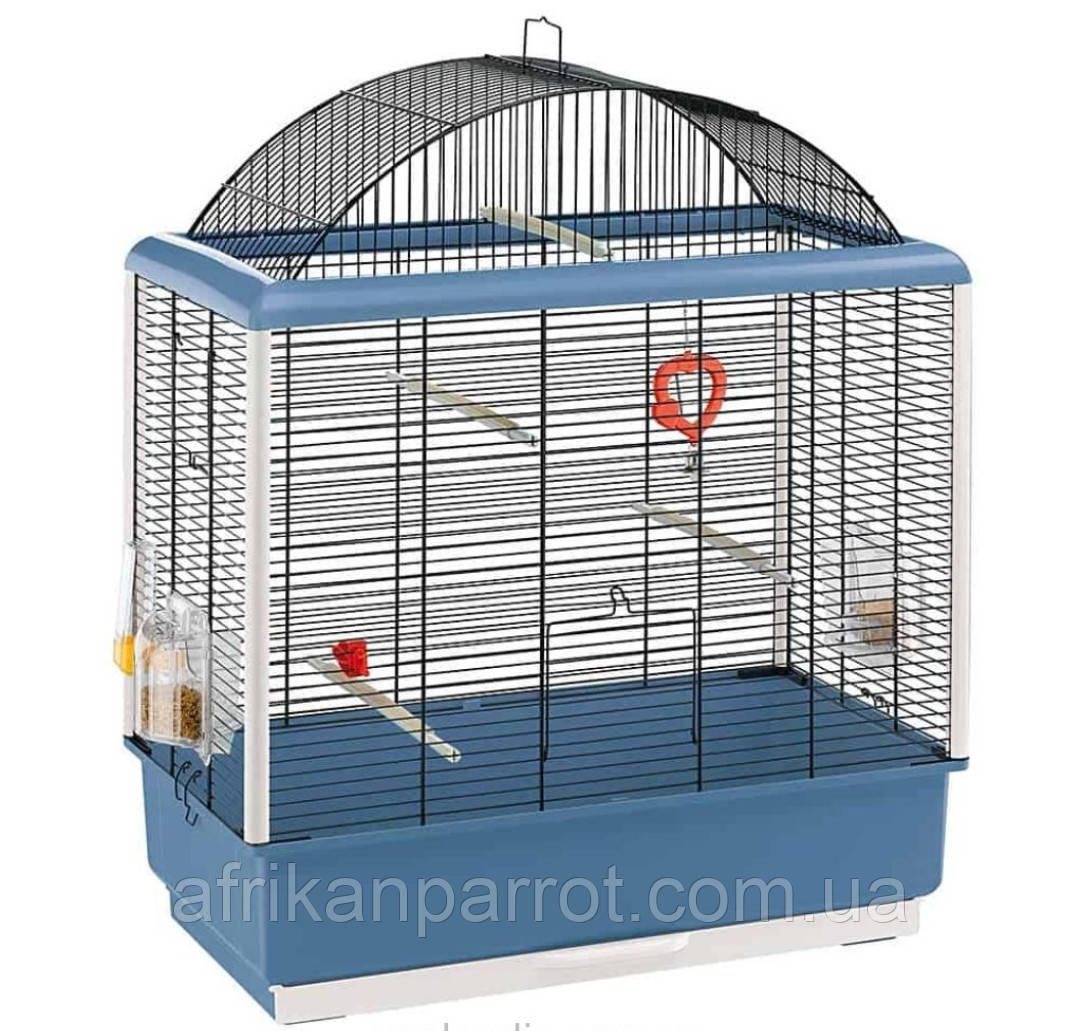 Ferplast (Ферпласт) Cage Palladio 4 Black карта для канарок та інших дрібних екзотичних птахів, 59x33x69
