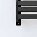 Рушникосушарка Terma Quadrus Slim One 870х450, чорний матовий (WWQSN087045-K9M5E8P), фото 3