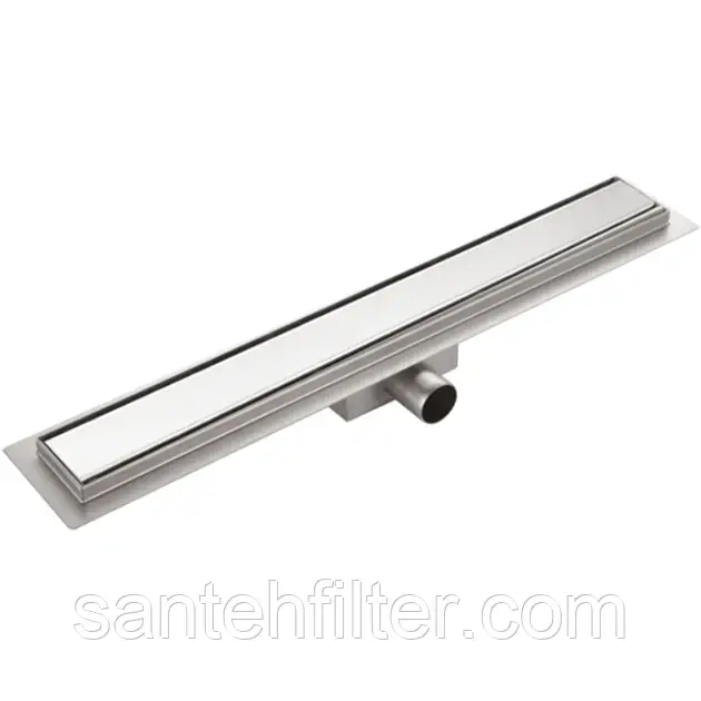 Трап для душу 600мм лінійний (нержавійка)