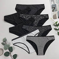 Труси жіночі Nicoletta Туреччина тижневки  S, M, L, XL, 2XL | 7 шт.