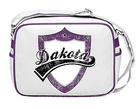 Молодежная городская сумка из кожзама Dacota 551479 белая