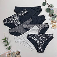 Трусики жіночі Nicoletta Туреччина тижневки  M, L, XL, 2XL | 7 шт