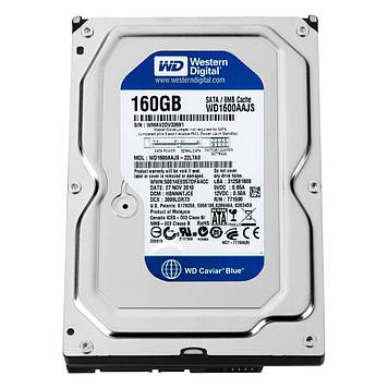Жорсткий диск Western Digital 160Gb WD1600AAJS, SATAII 3,5" БВ