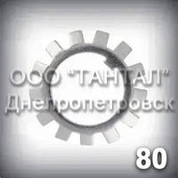Шайба 80 DIN 5406, ГОСТ 8530-90, ГОСТ 8725-83 стопорна багатолапчаста