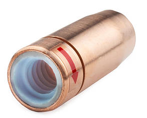 Сопло МВ-24 повністю мідь Т2(М1) ізолятор фторопласт Ф-4 різьблення