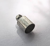 Кінцевик Finding Ковпачок циліндр під вклеювання Сталистий в плямах 9 мм x 5 мм