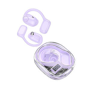 Бездротові навушники HOCO EA3 відкриті TWS (Bluetooth 5.3) Purple, фото 2