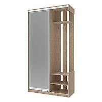 Передпокій Doros City One Door Дуб Cонома 1 Дзеркало 110х45х210 (44900083)