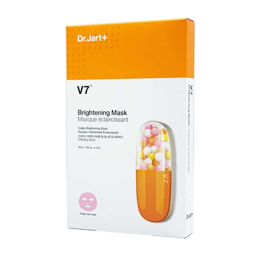 Освітлююча маска з вітамінним комплексом Dr. Jart+ V7 Brightening Mask 1 маска- поштучно термін до 10/24 г