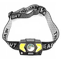 Ліхтар налобний акумуляторний світлодіодний KAMAR LA0100 100/200 LM