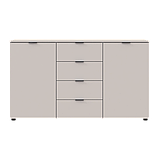 Комод Doros Рон 5 2 фасади 4 шухляди Кашемір 140х38х81 (41516047), фото 3