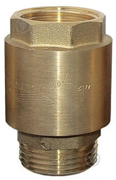 Клапан зворотний 1"M × 1"F (латунь)