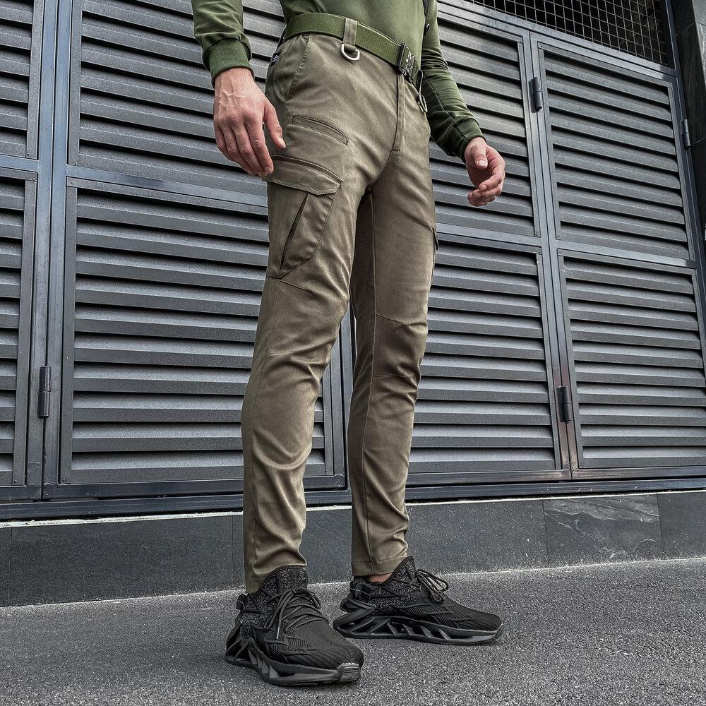 Штани тактичні Pobedov Tactical р. XL оливкові
