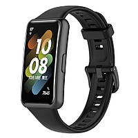 Силиконовый ремешок для Huawei Band 7 (Black)