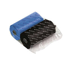 Пакети для собачих фекалій, 2штх20пак, кольорові чорний / синій (55 шт/уп)*