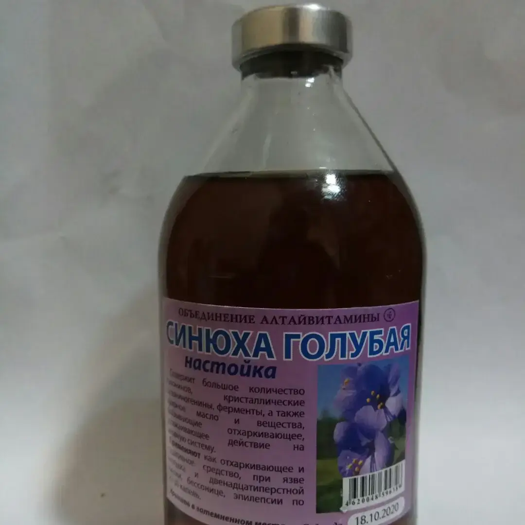 

Синюха голубая, настойка в/с 250 мл