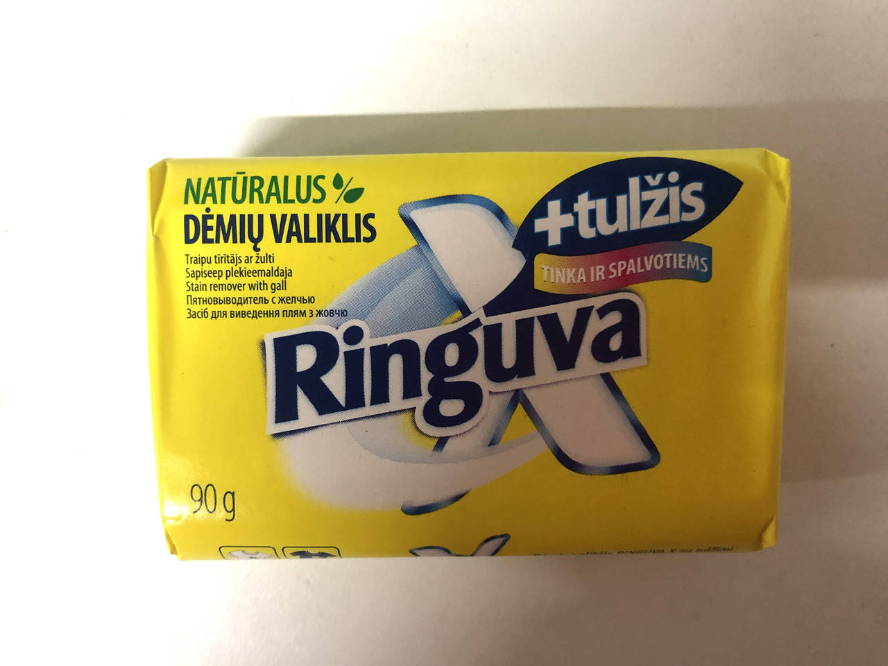 

Мыло-пятновыводитель с желчью RINGUVA X