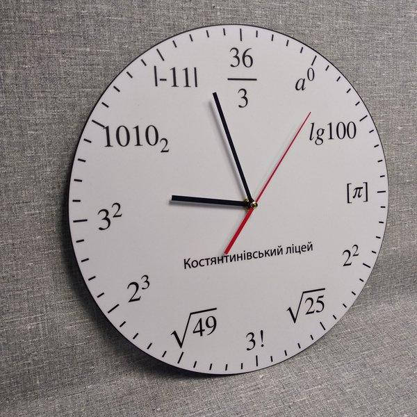 

Настенные часы для кабинета математики Алгебра 40 см