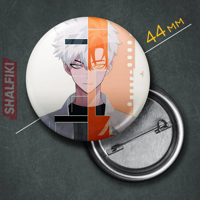 

"Лу Гуан (Агент времени / Link сlick)" значок круглый на булавке Ø44 мм