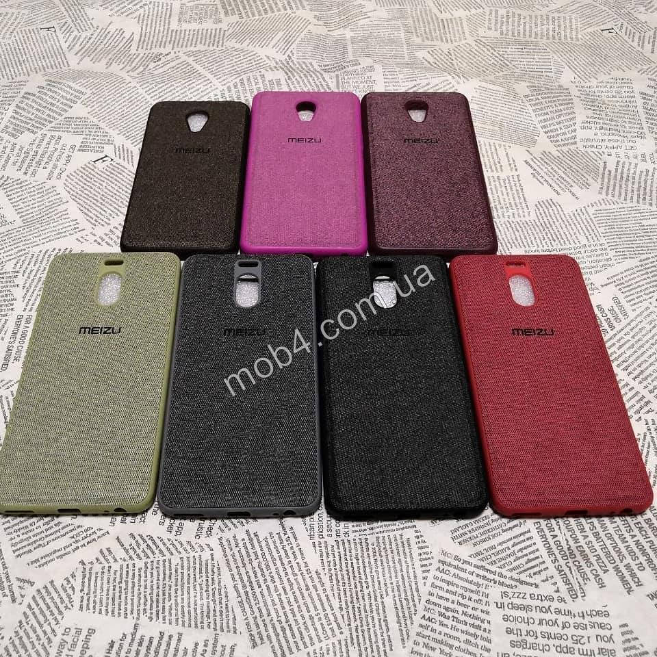 

Чехол накладка бампер Текстиль Бренд для Meizu (Мейзу) M6 Note, Разные цвета
