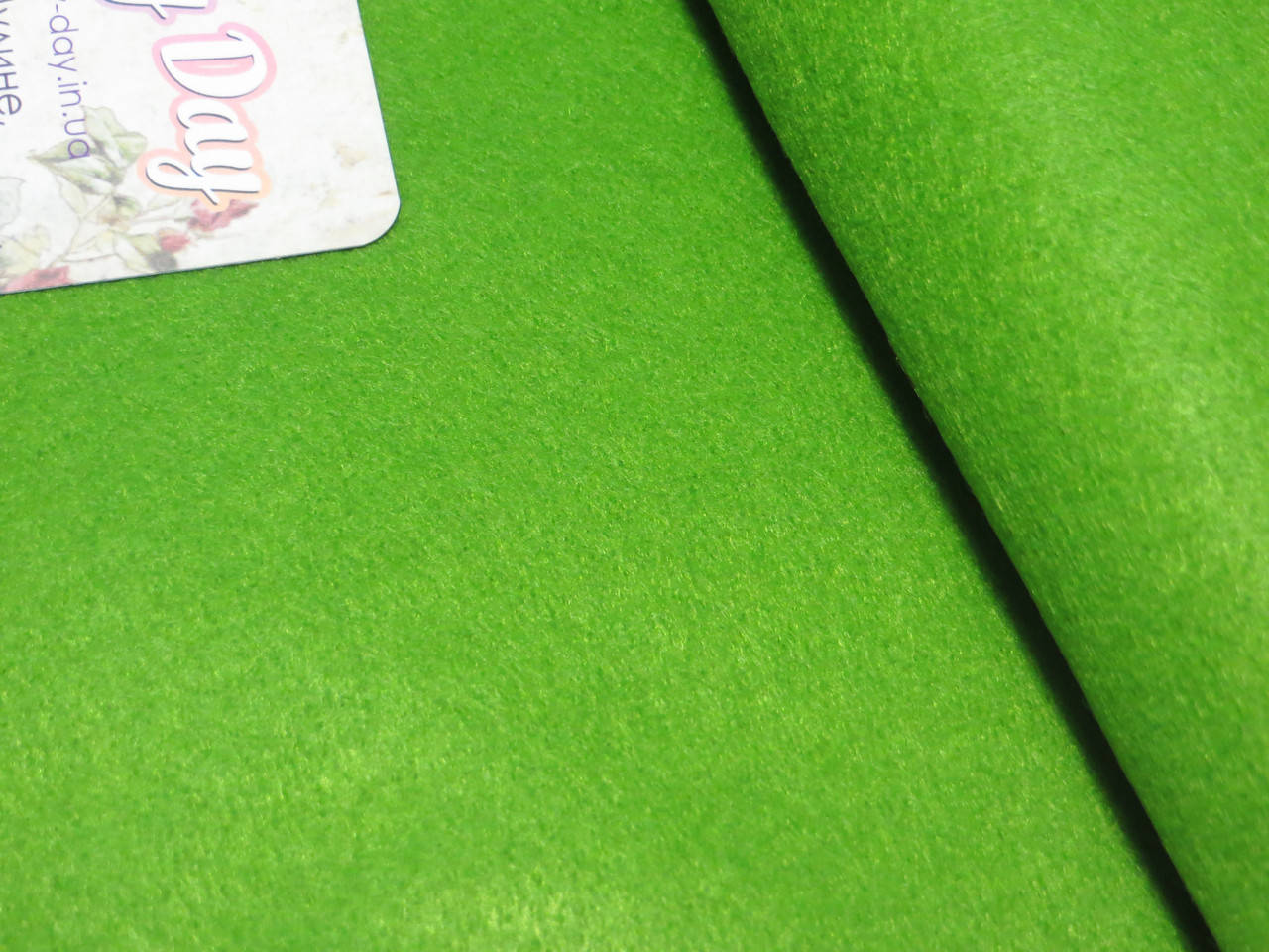 

Фетр мягкий, цвет - светло оливковый