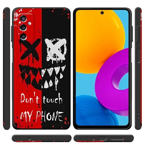 

Чехол Boxface для Samsung Galaxy M52 5G - Bad Smile, Черный